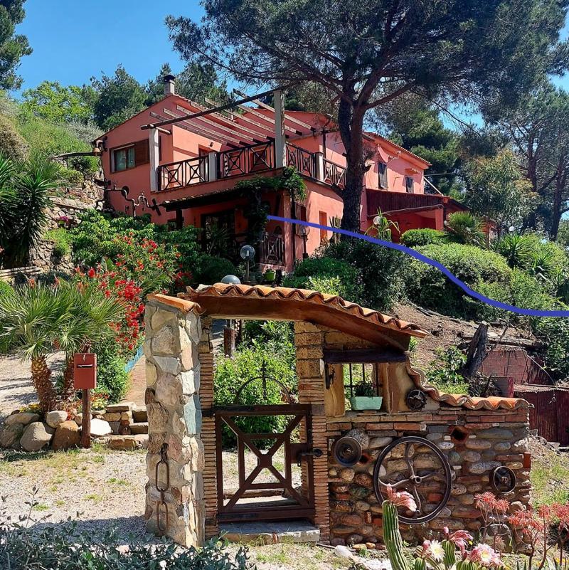 Villetta Blu Rio dellʼElba 외부 사진